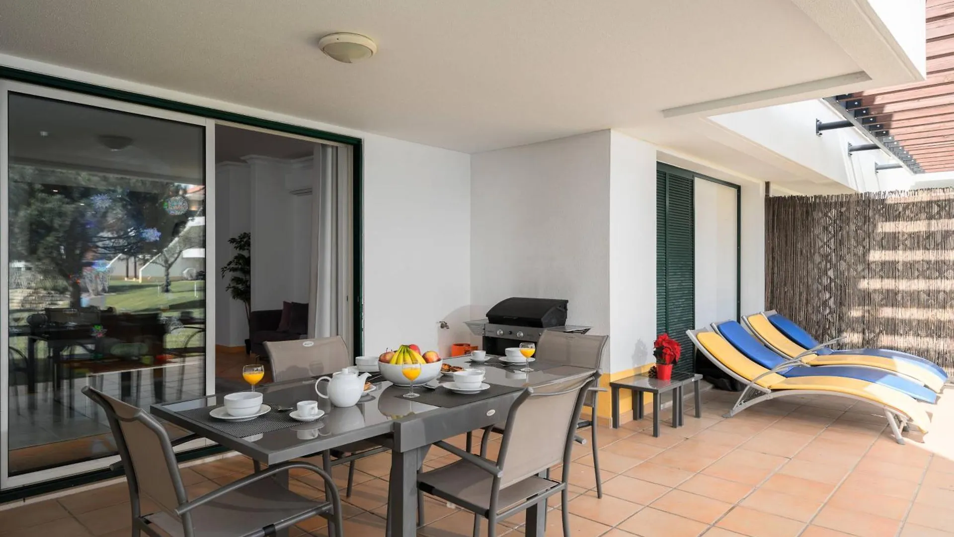 Stylish 2Br Ground Floor Apartment In Vila Sol, Direct Garden And Poolside Acces Quarteira Portugal